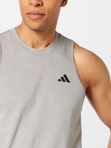 ADIDAS PERFORMANCE Sporttop 'Train Essentials Feelready' in Grau