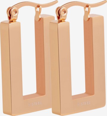Akzent Earrings 'Chicco, langlebig' in Gold: front