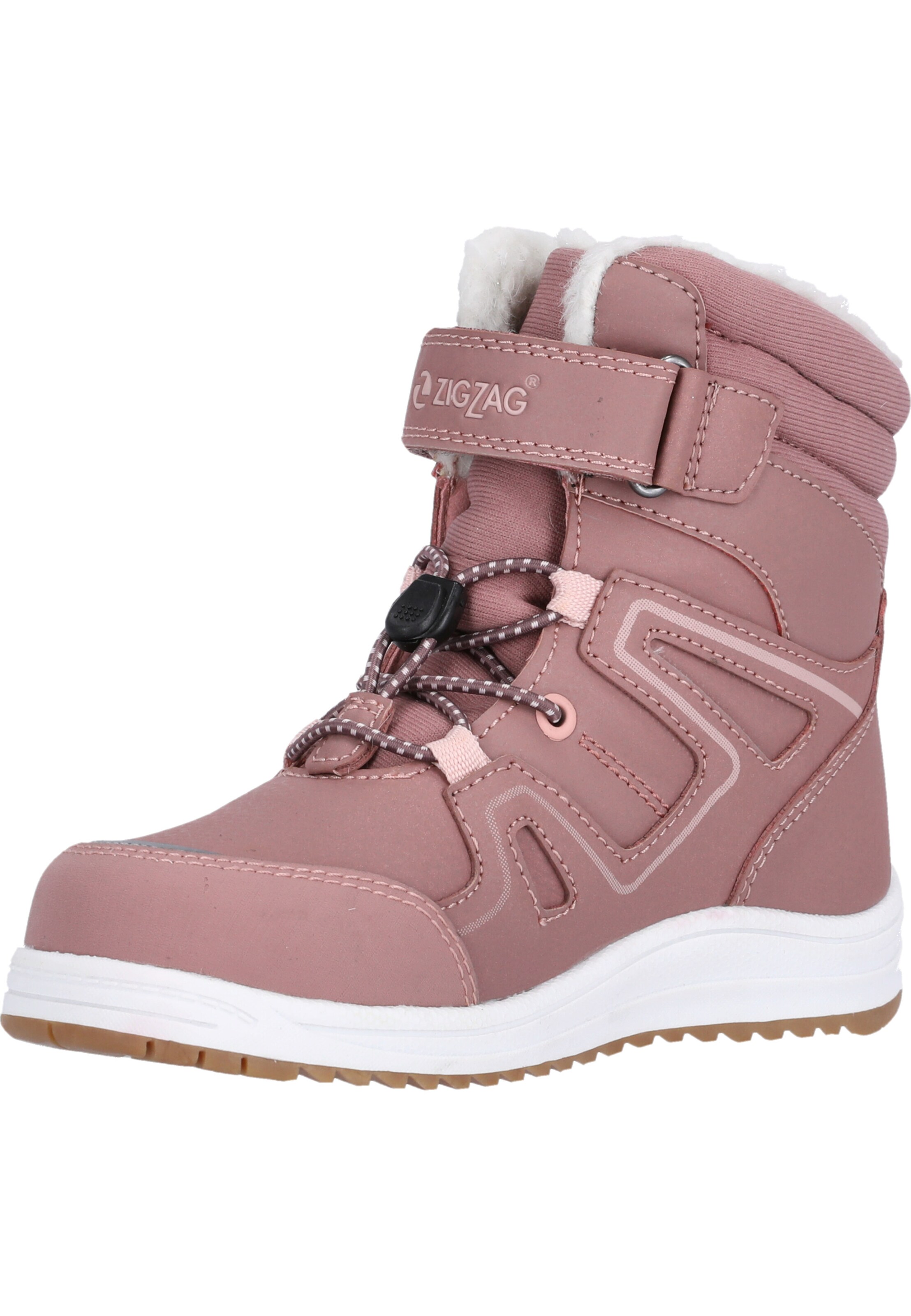 ZigZag Snow Boots 'Rincet' in Pink
