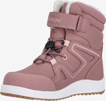 ZigZag Snow Boots 'Rincet' in Pink