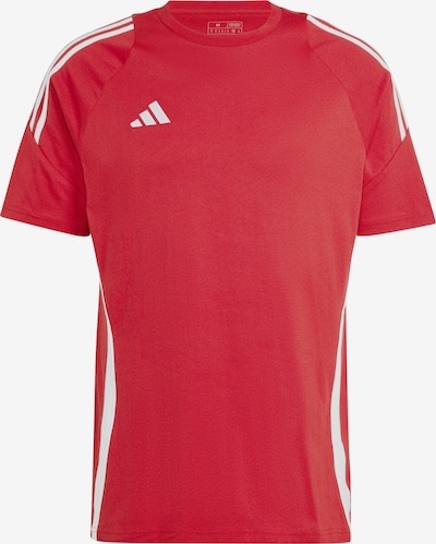 ADIDAS PERFORMANCE Tehnička sportska majica 'Tiro 24' u crvena / bijela, Pregled proizvoda