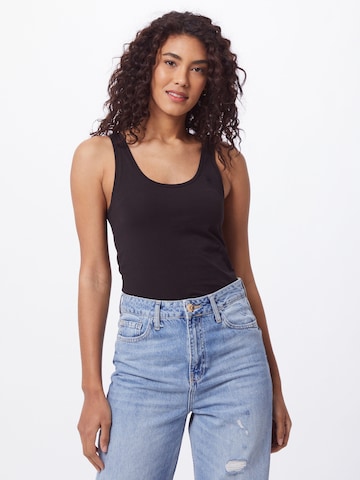 G-Star RAW Top in Zwart: voorkant