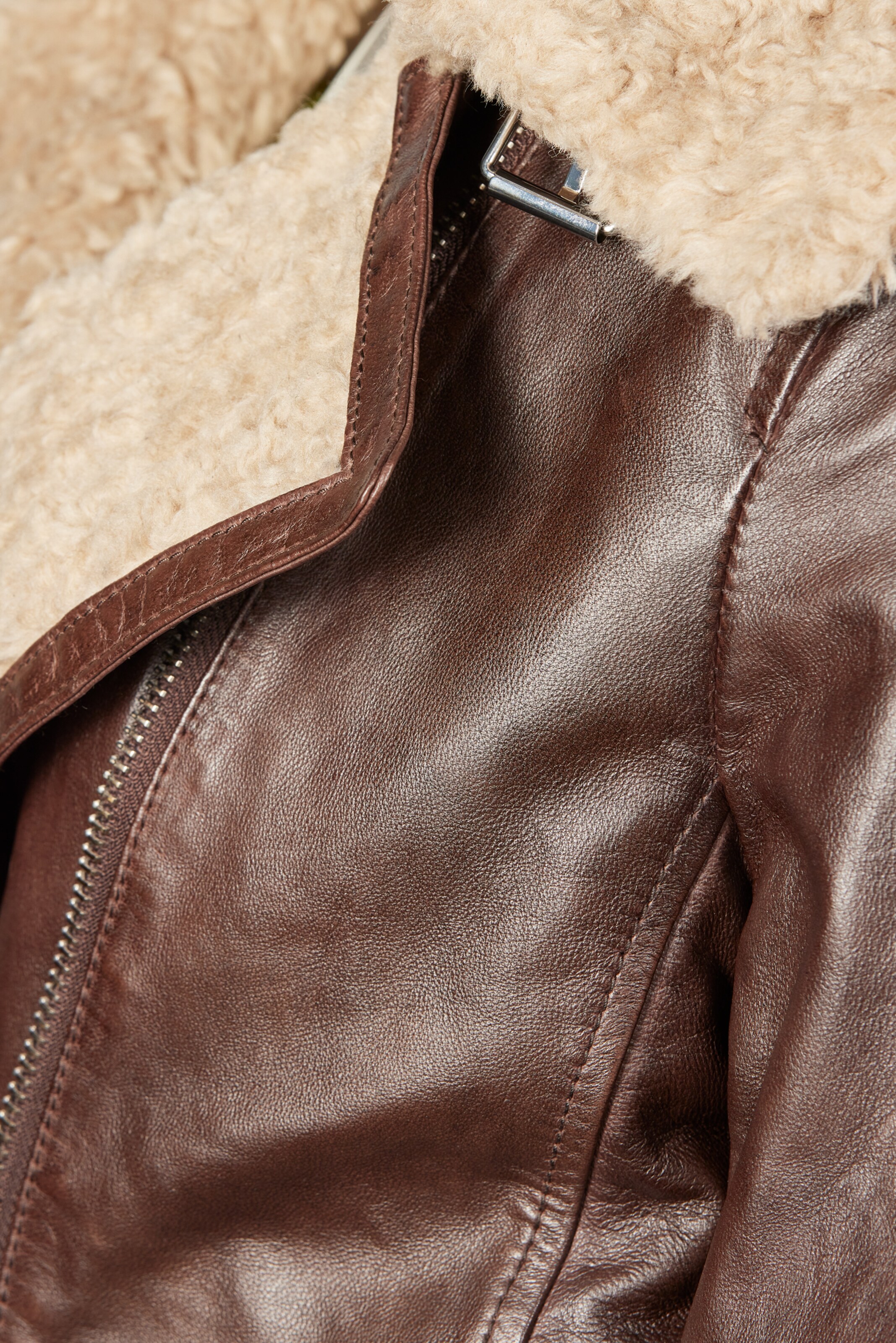 Apple of Eden Between-season jacket in Brown