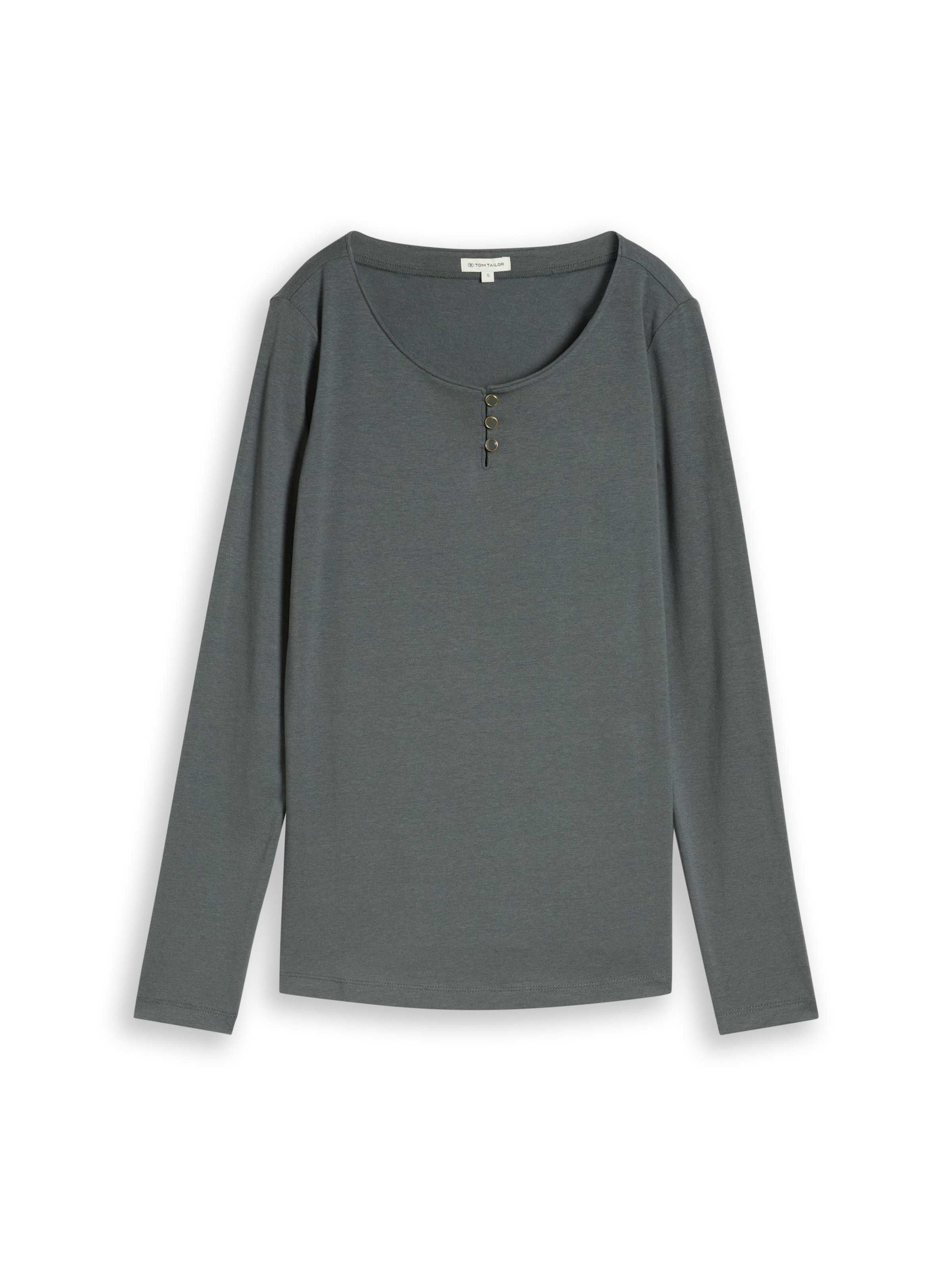 TOM TAILOR Shirt in Grün: Vorderseite
