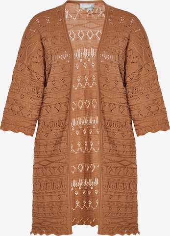 Usha Neuletakki värissä beige: etupuoli