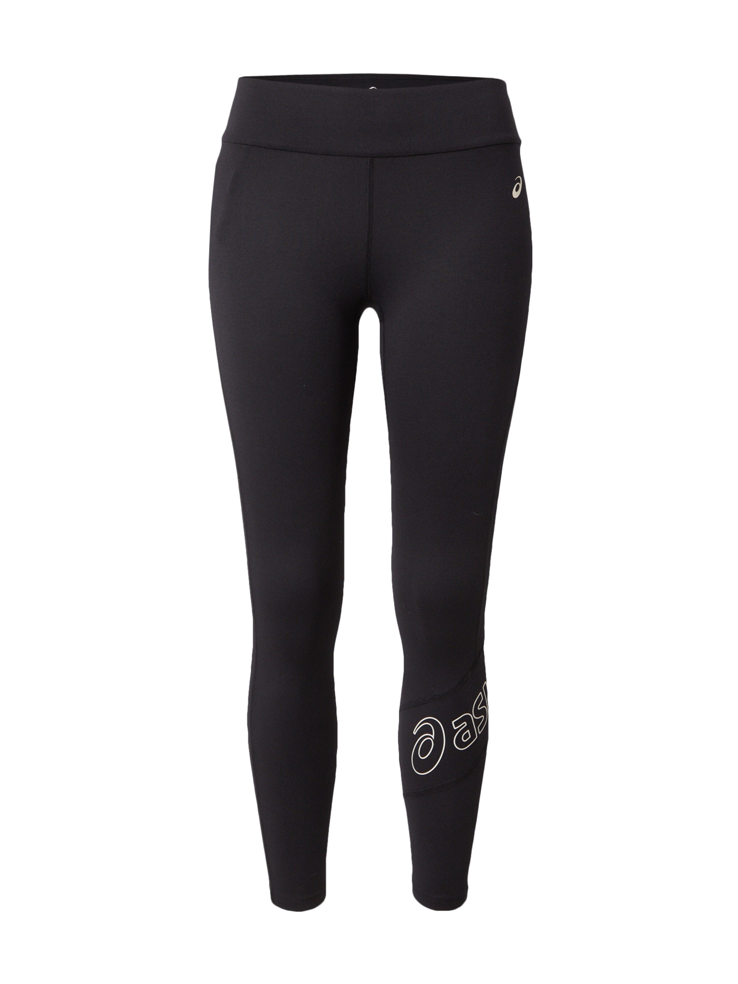 ASICS Workout Pants in Black: front