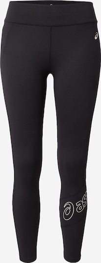 Pantaloni sportivi ASICS di colore nero / bianco, Visualizzazione prodotti