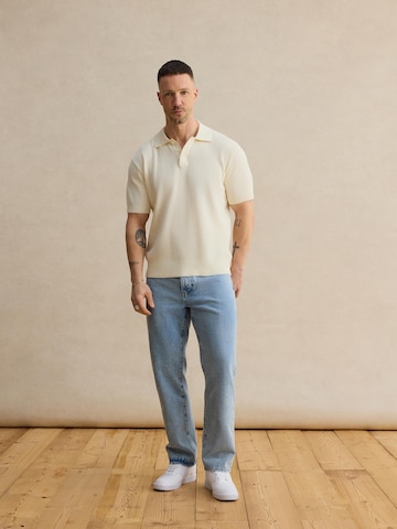 DAN FOX APPAREL Regularen Kavbojke 'Jack' | modra barva