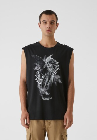 T-Shirt MJ Gonzales en noir : devant