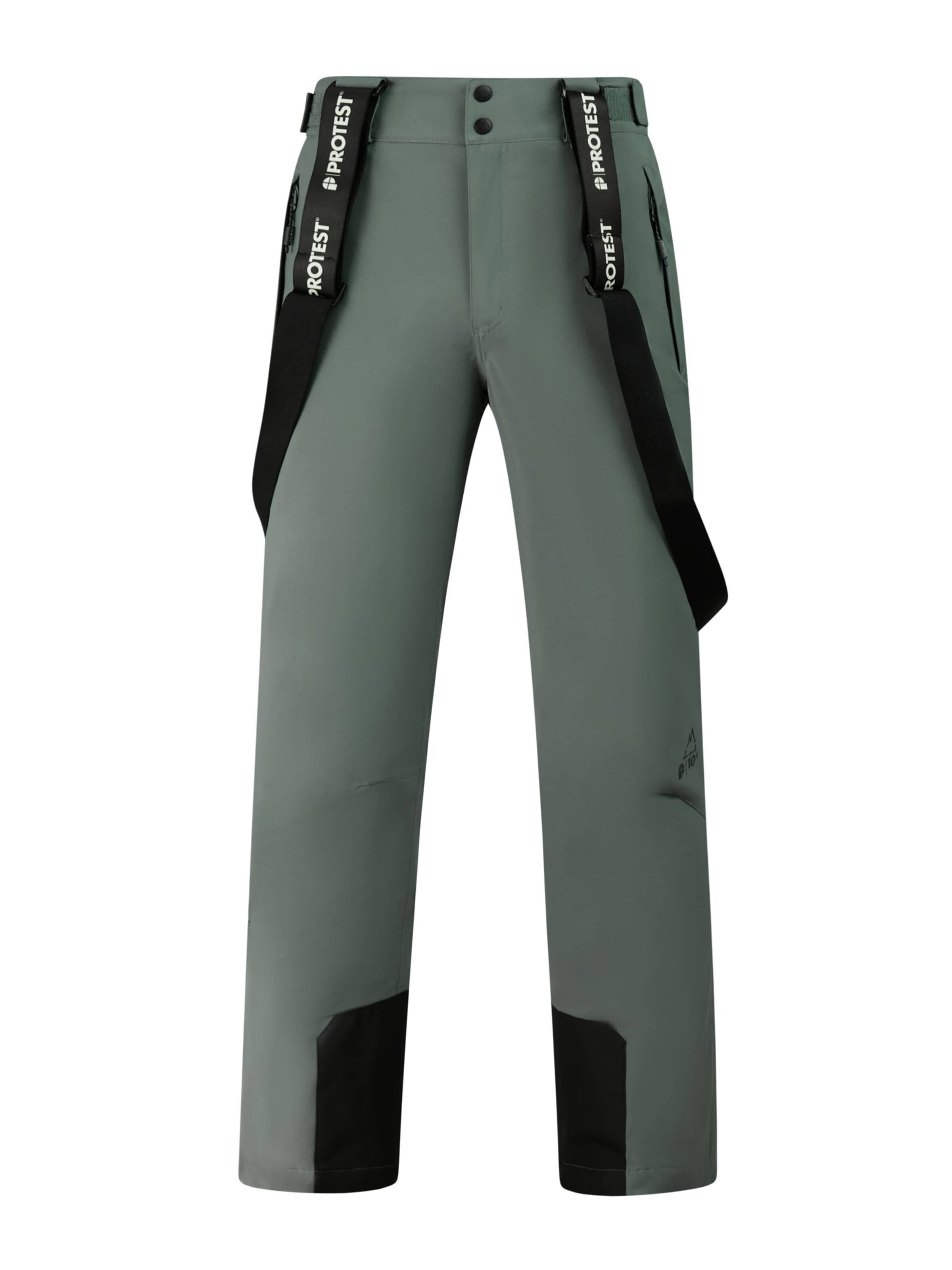 Regular Pantalon de sport 'PRTChester' PROTEST en vert : devant