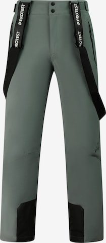 Regular Pantalon de sport 'PRTChester' PROTEST en vert : devant