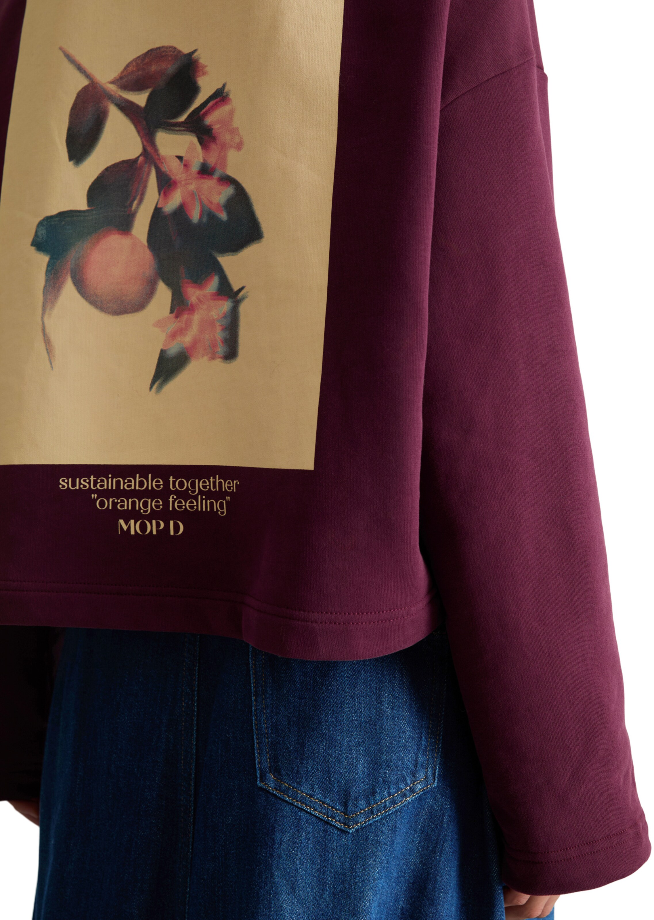 Marc O'Polo DENIM Sweatshirt in Red