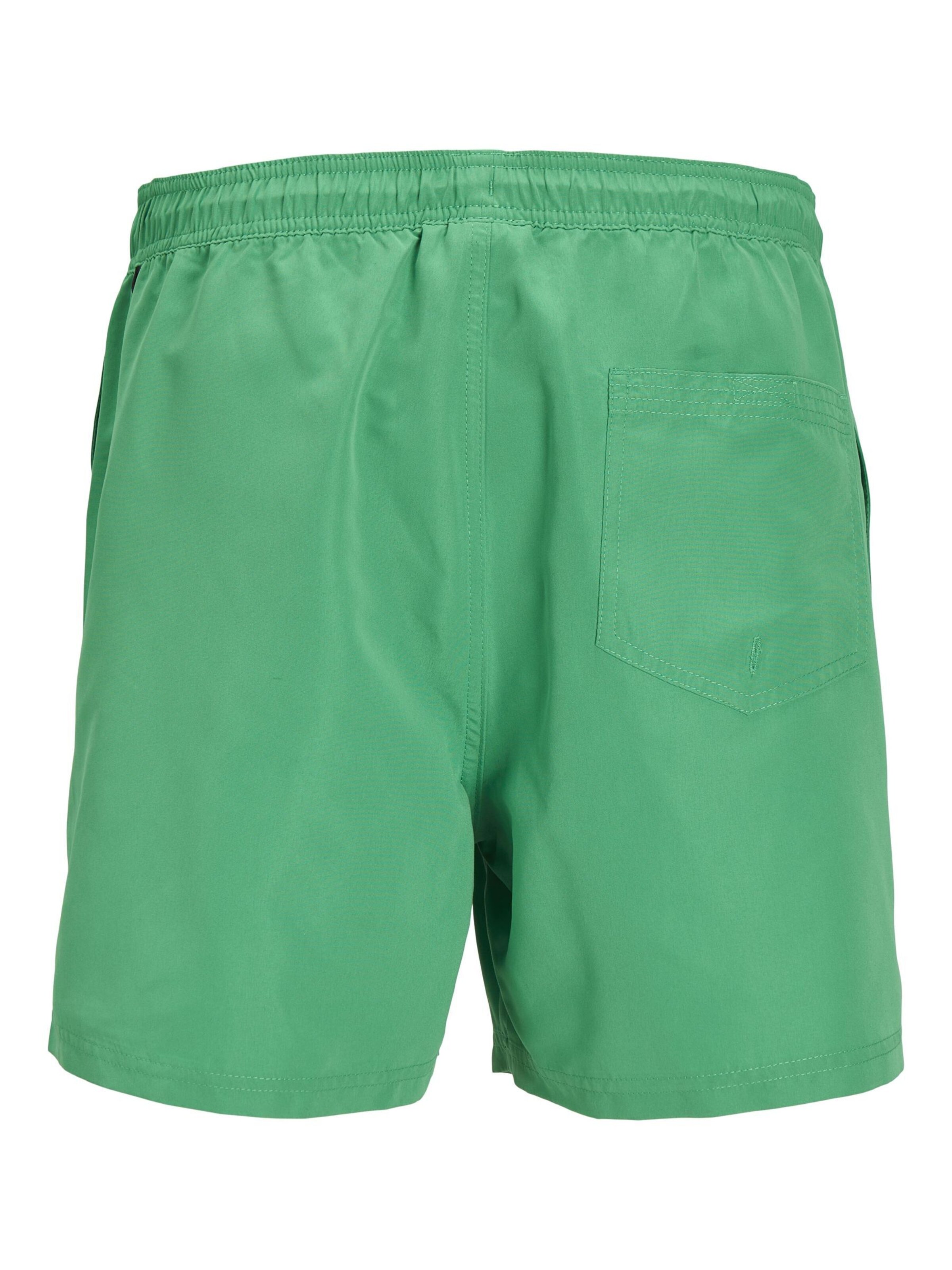 JACK & JONES Rövid fürdőnadrágok 'Fiji' - zöld