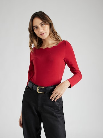 ABOUT YOU Shirt 'Charlotte' in Rood: voorkant