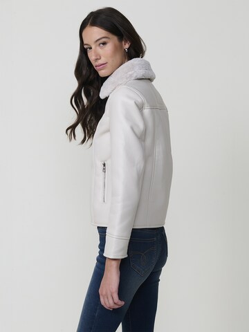 Veste mi-saison KOROSHI en blanc