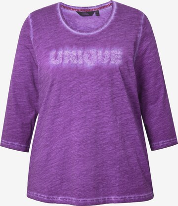 Ulla Popken Shirt in Purple: front