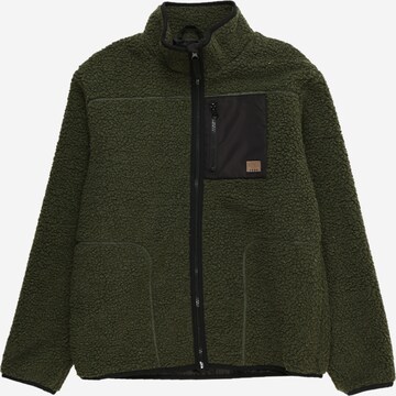 NAME IT Fleece jas 'MAGOT' in Groen: voorkant