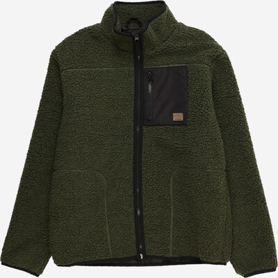 Jachetă  fleece 'MAGOT' NAME IT pe verde închis / negru, Vizualizare produs