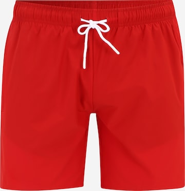 Pantaloncini da bagno di BOSS in rosso: frontale