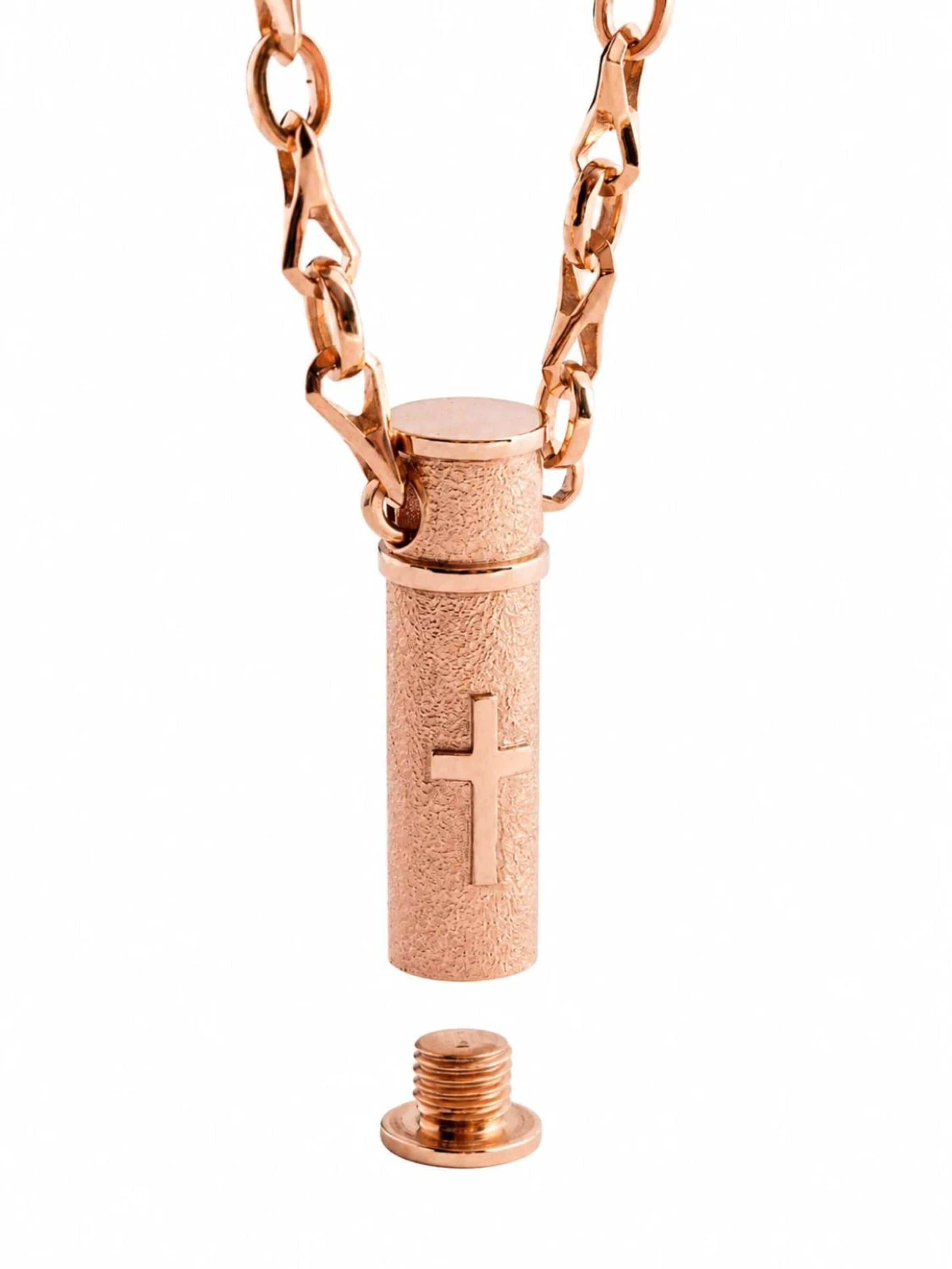 Pendentif REYTEL en or : devant