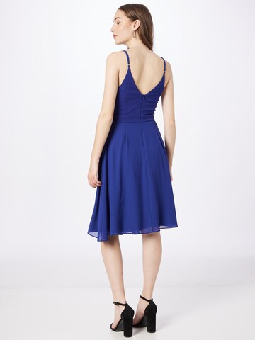 Skirt & Stiletto Cocktail Dress 'Siera' in Blue