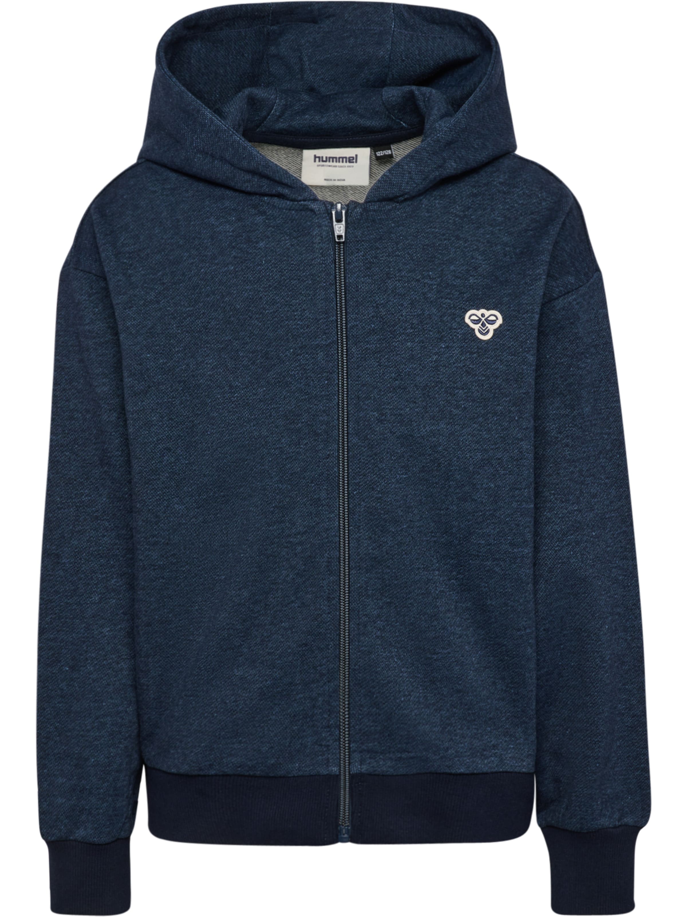 Hummel Sweat jacket 'BEE' in Blue: front