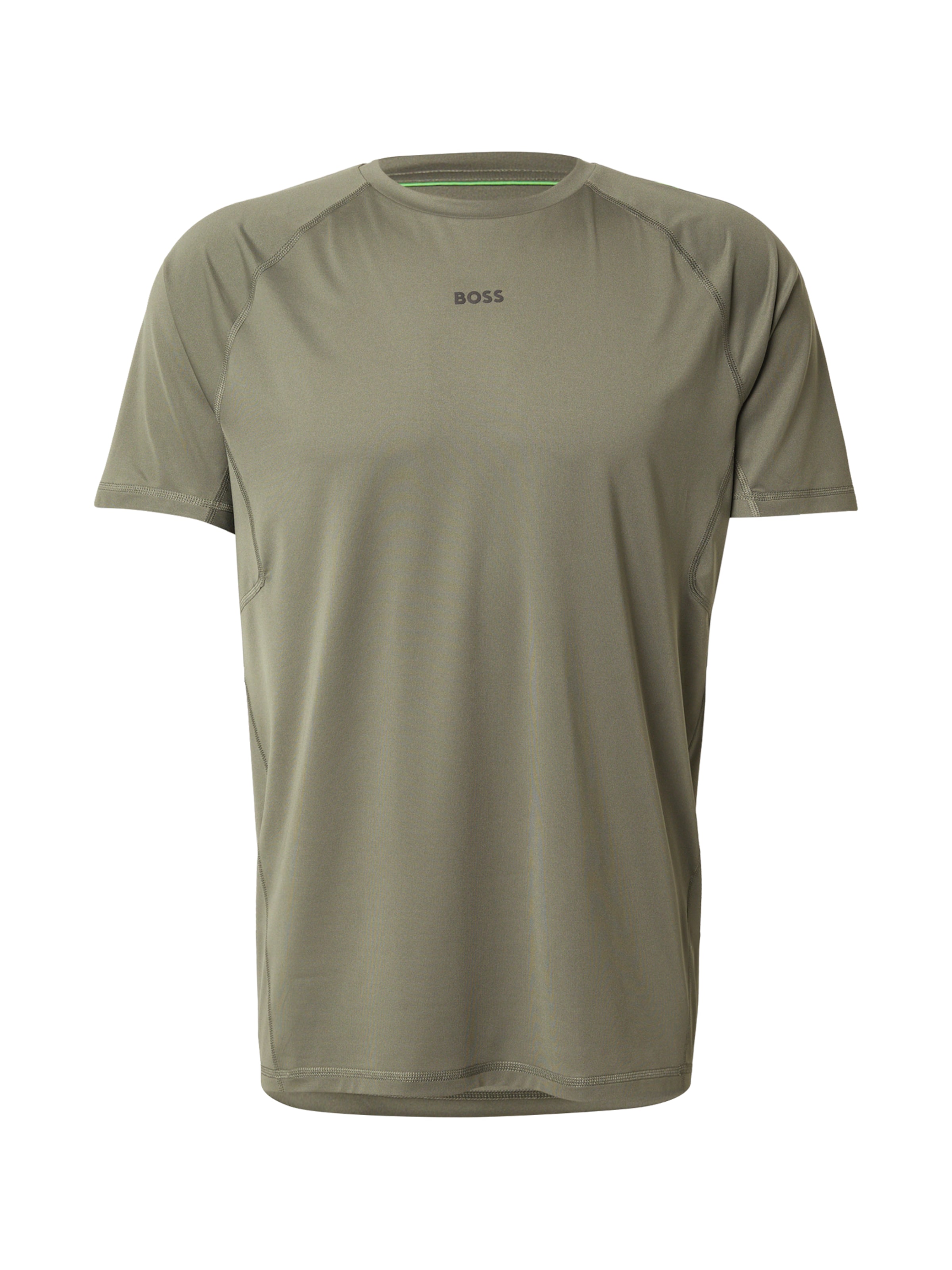BOSS - Camiseta funcional 'Active 1' en verde: frente
