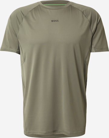zaļš BOSS Sporta krekls 'Active 1': no priekšpuses