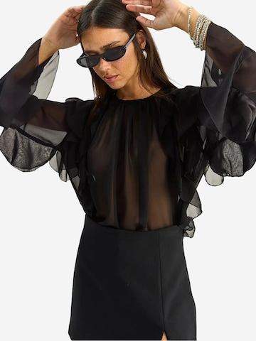 Bianco Lucci Blouse in Black