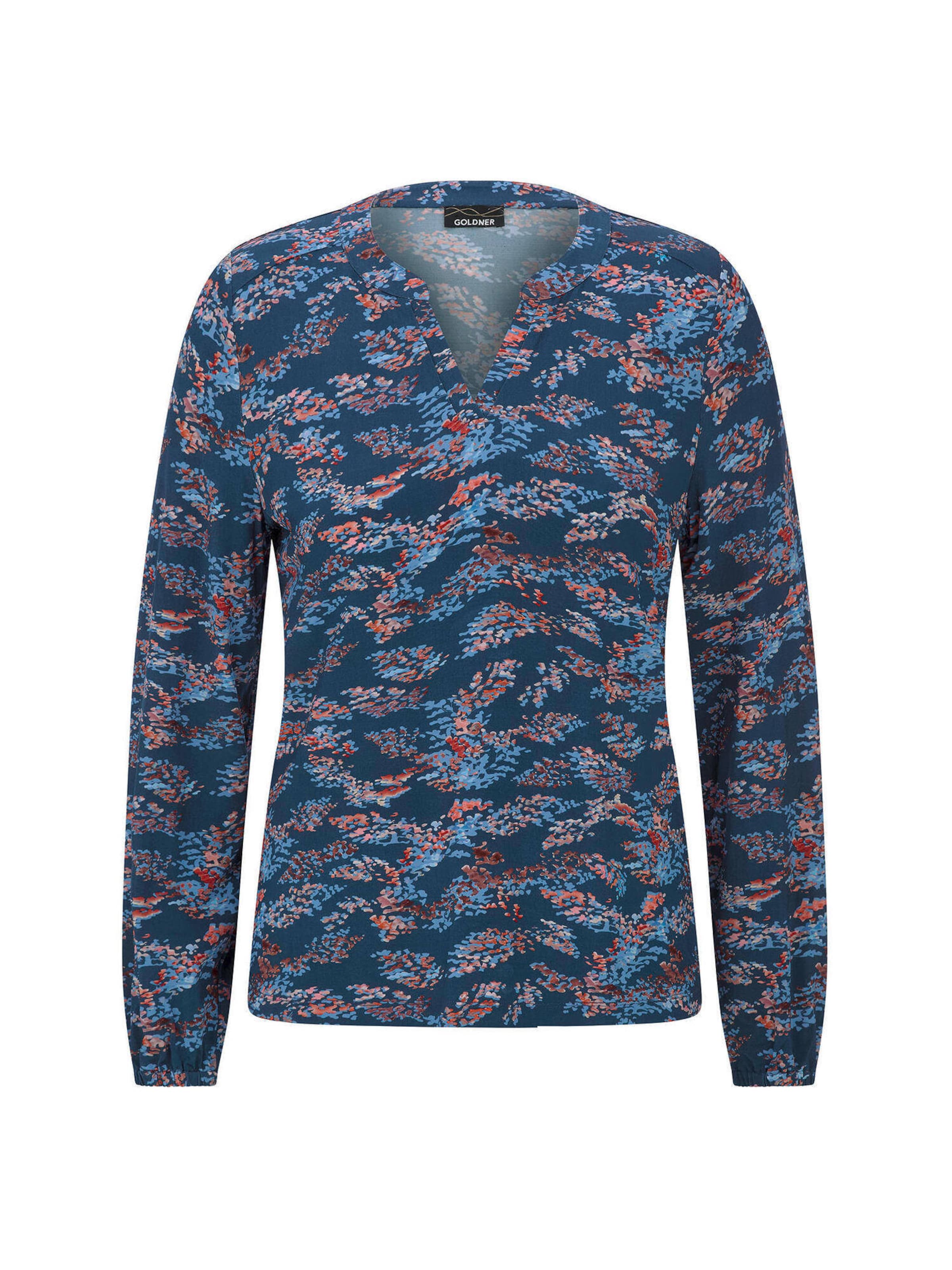 T-shirt Goldner en bleu : devant