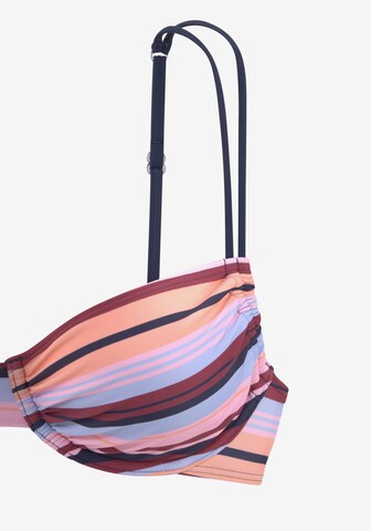 s.Oliver T-shirt Bikini Top in Mixed colors