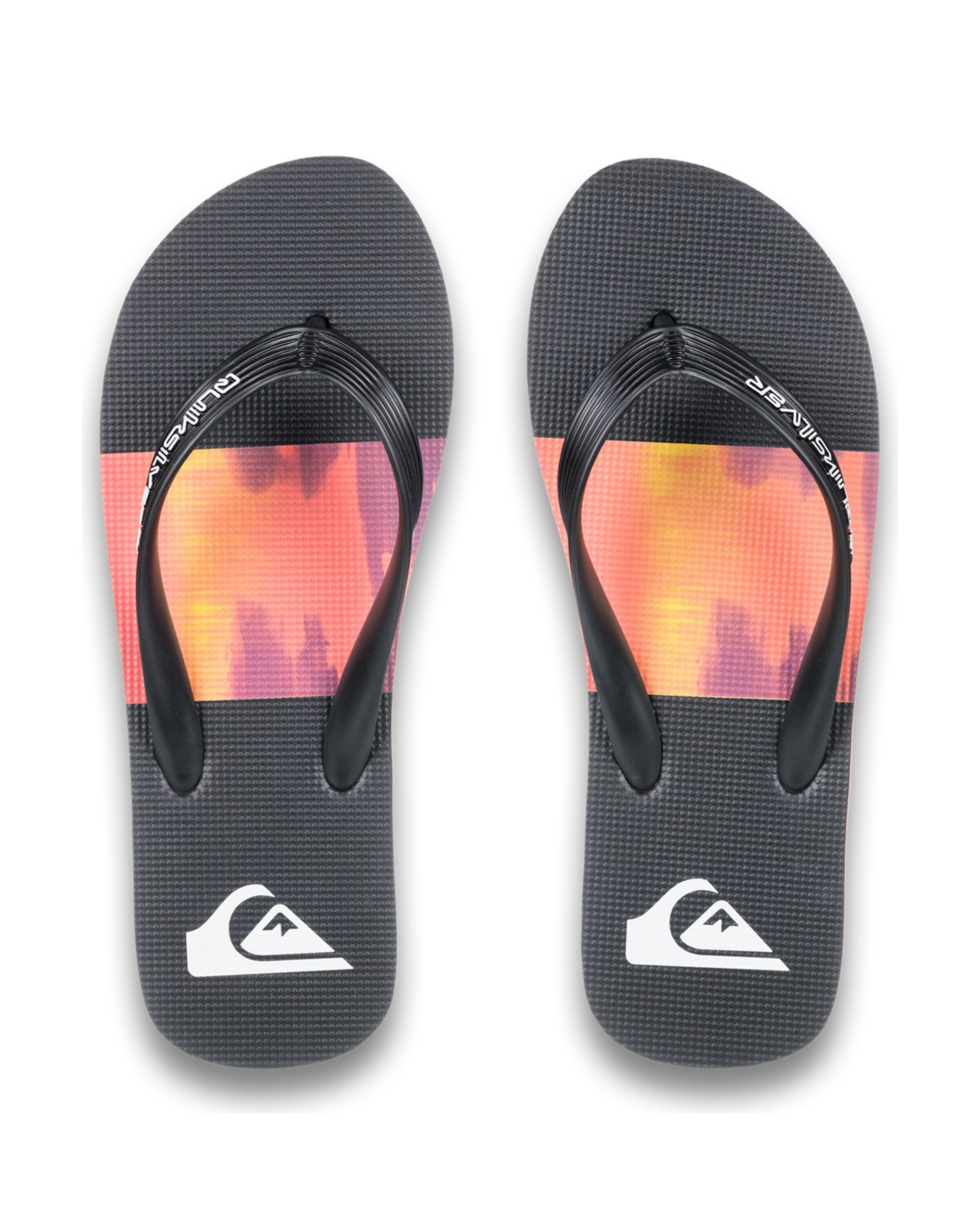 QUIKSILVER Teenslippers 'Molokai Stripe 25' in Roze