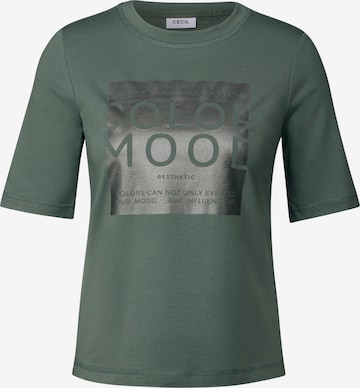CECIL T-Shirt in Grün: Vorderseite