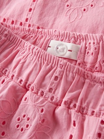 NAME IT - Pierna ancha Pantalón en rosa