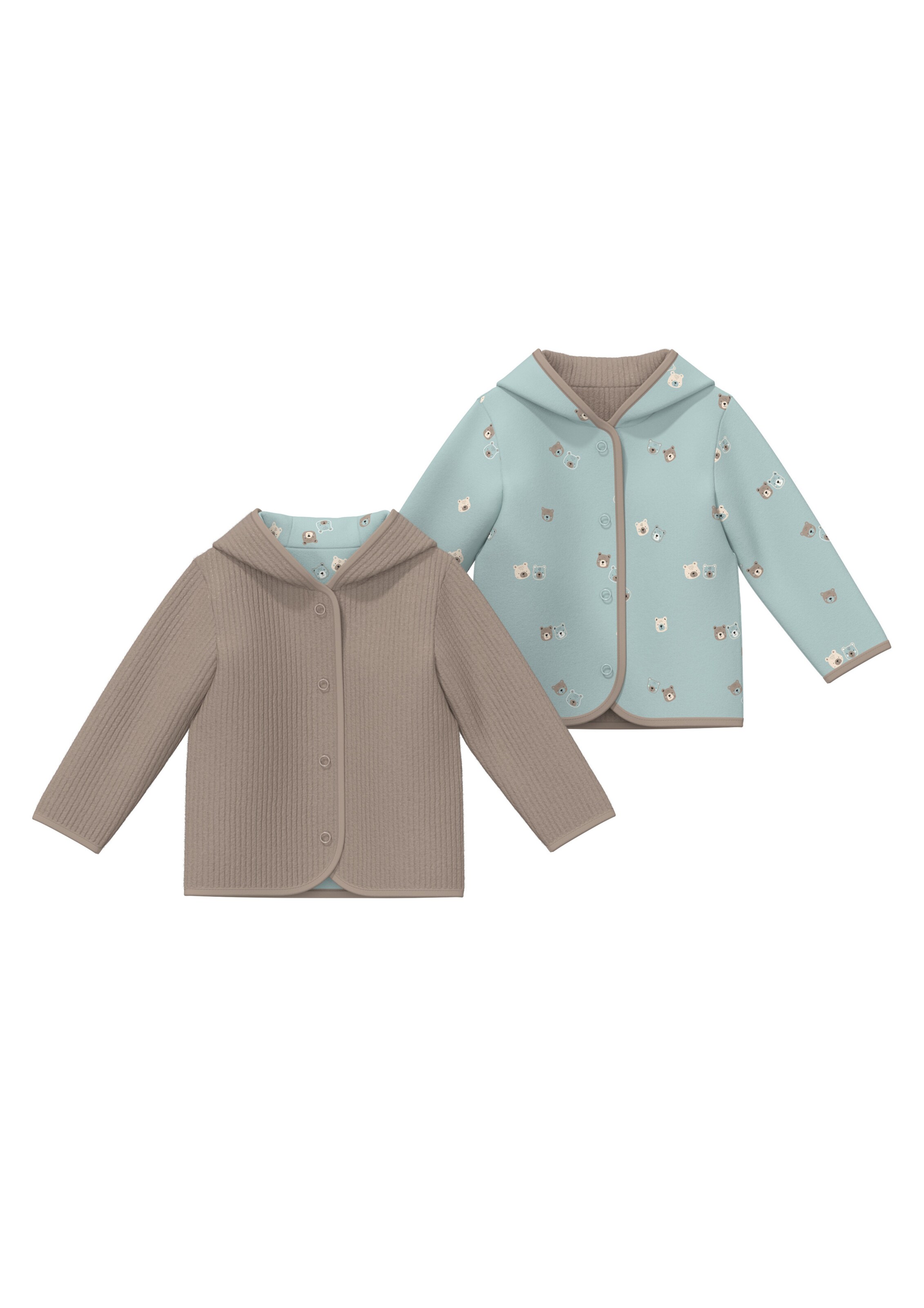 s.Oliver Sweatjacke in Mischfarben: Vorderseite