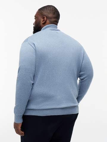 Tommy Hilfiger Big & Tall Kampsun 'ESSENTIAL', värv sinine