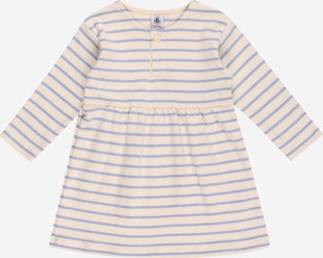 PETIT BATEAU - Vestido en beige: frente