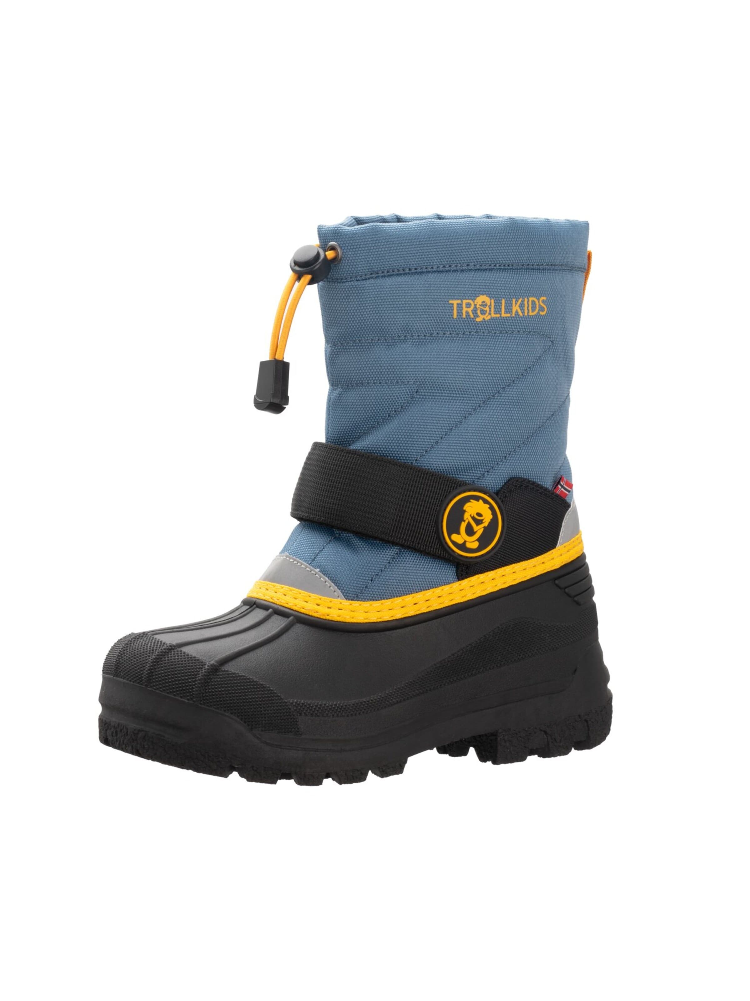 TROLLKIDS Snow Boots in Blue: front