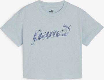 T-Shirt 'Ess+' PUMA en bleu : devant