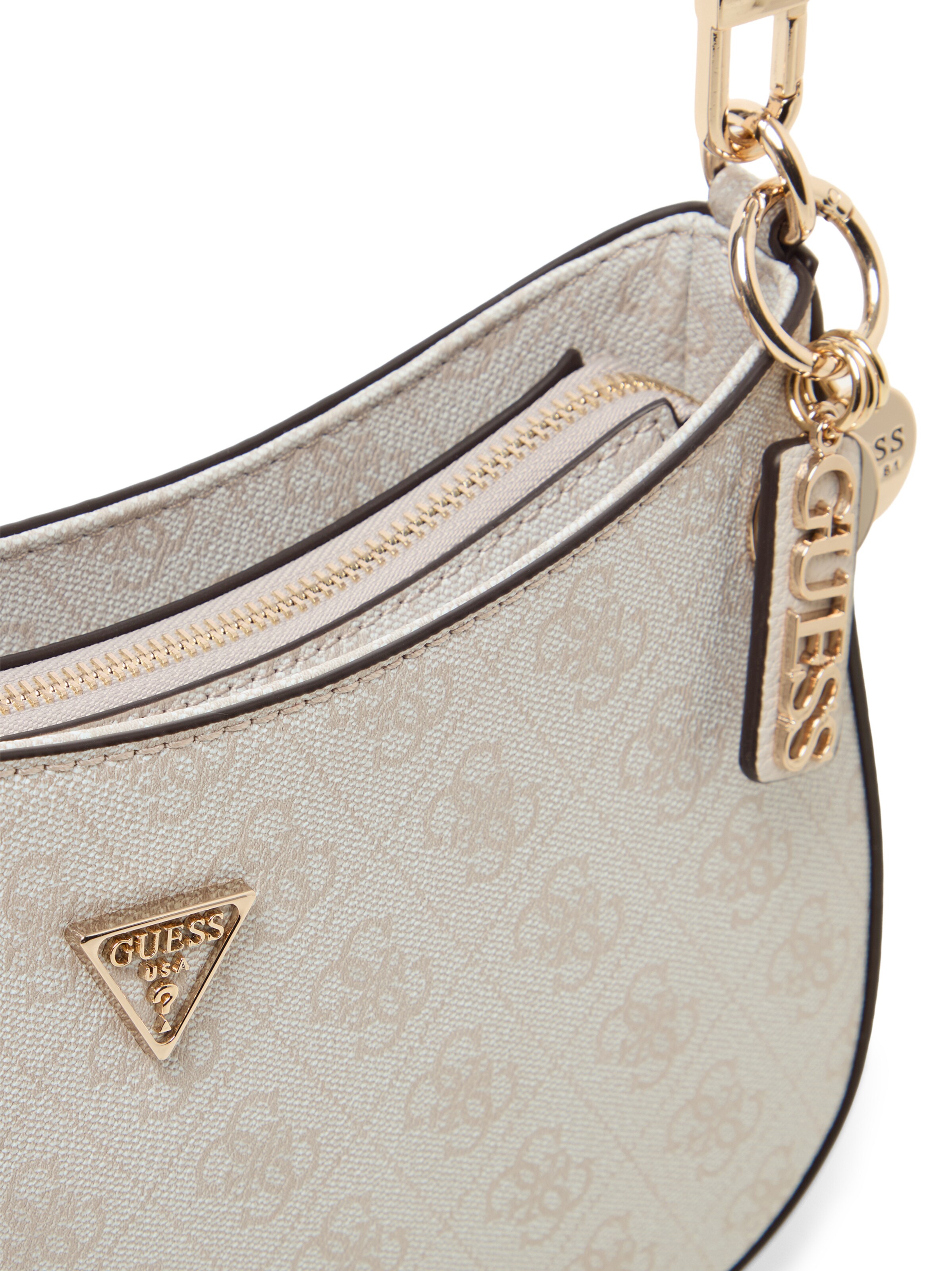 GUESS Handbag ' Noelle ' in Beige