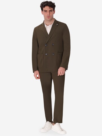 Coupe slim Veste de costume Distretto12 en marron