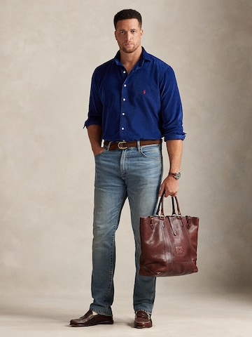 Polo Ralph Lauren Big & Tall Regular fit Overhemd in Blauw