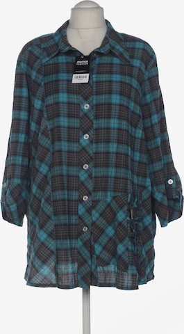 Sempre Piu Bluse 7XL in Blau: Vorderseite