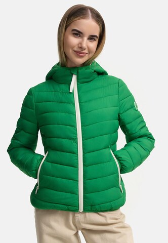 Giacca di mezza stagione 'Pack Mich Ein' di MARIKOO in verde: frontale