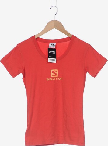 SALOMON T-Shirt M in Rot: predná strana