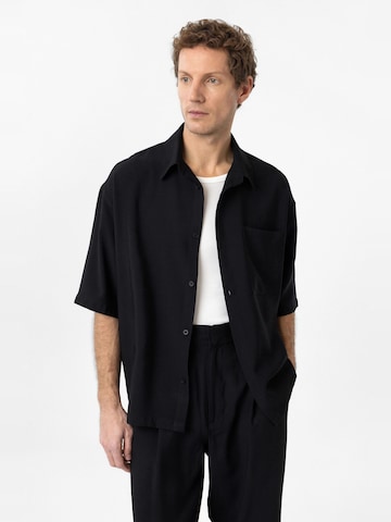 Antioch Comfort Fit Πουκάμισο 'Ricardo' σε μαύρο