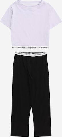 Calvin Klein Underwear - Pijama en lila: frente