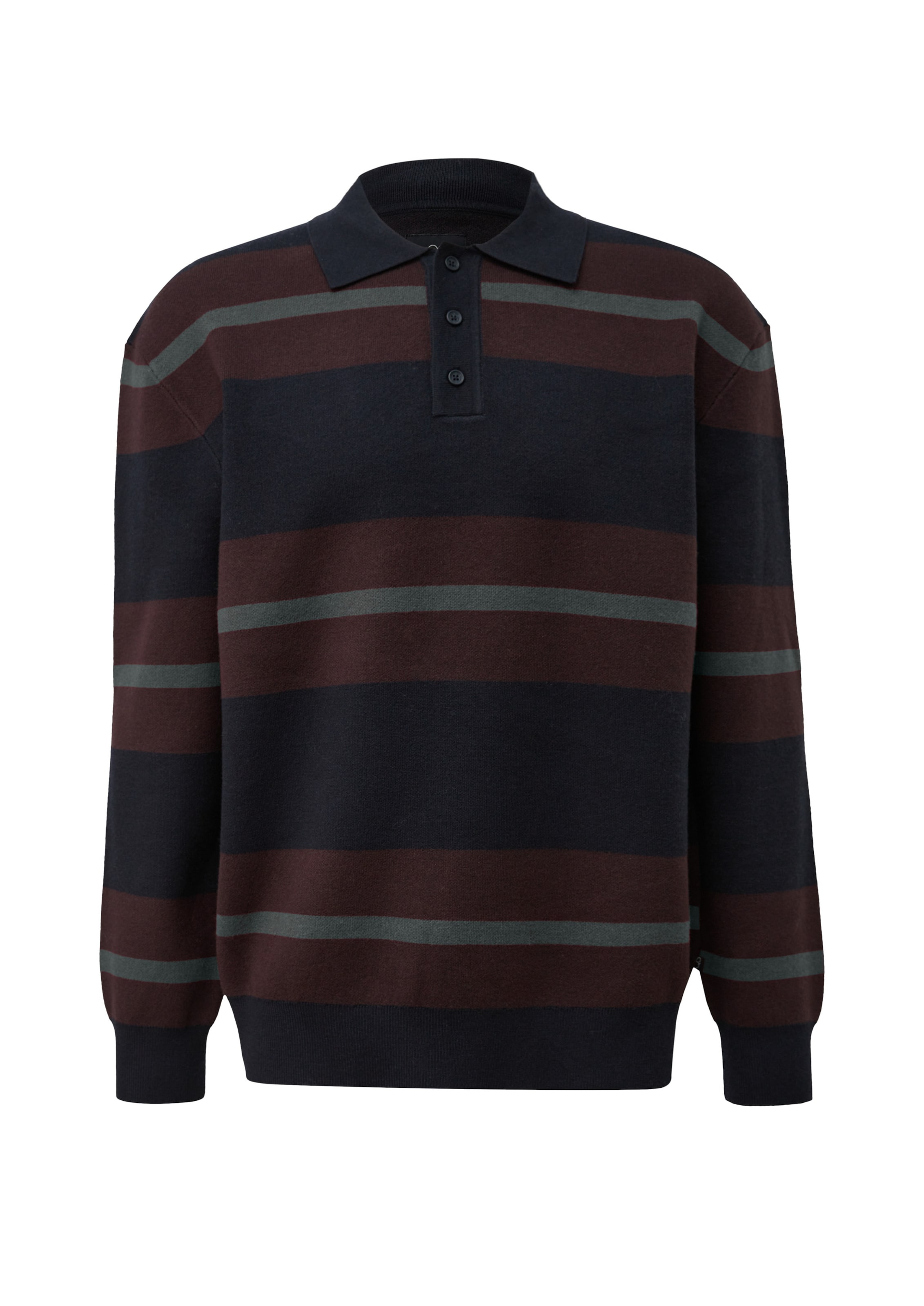 QS Pullover in Blau: Vorderseite