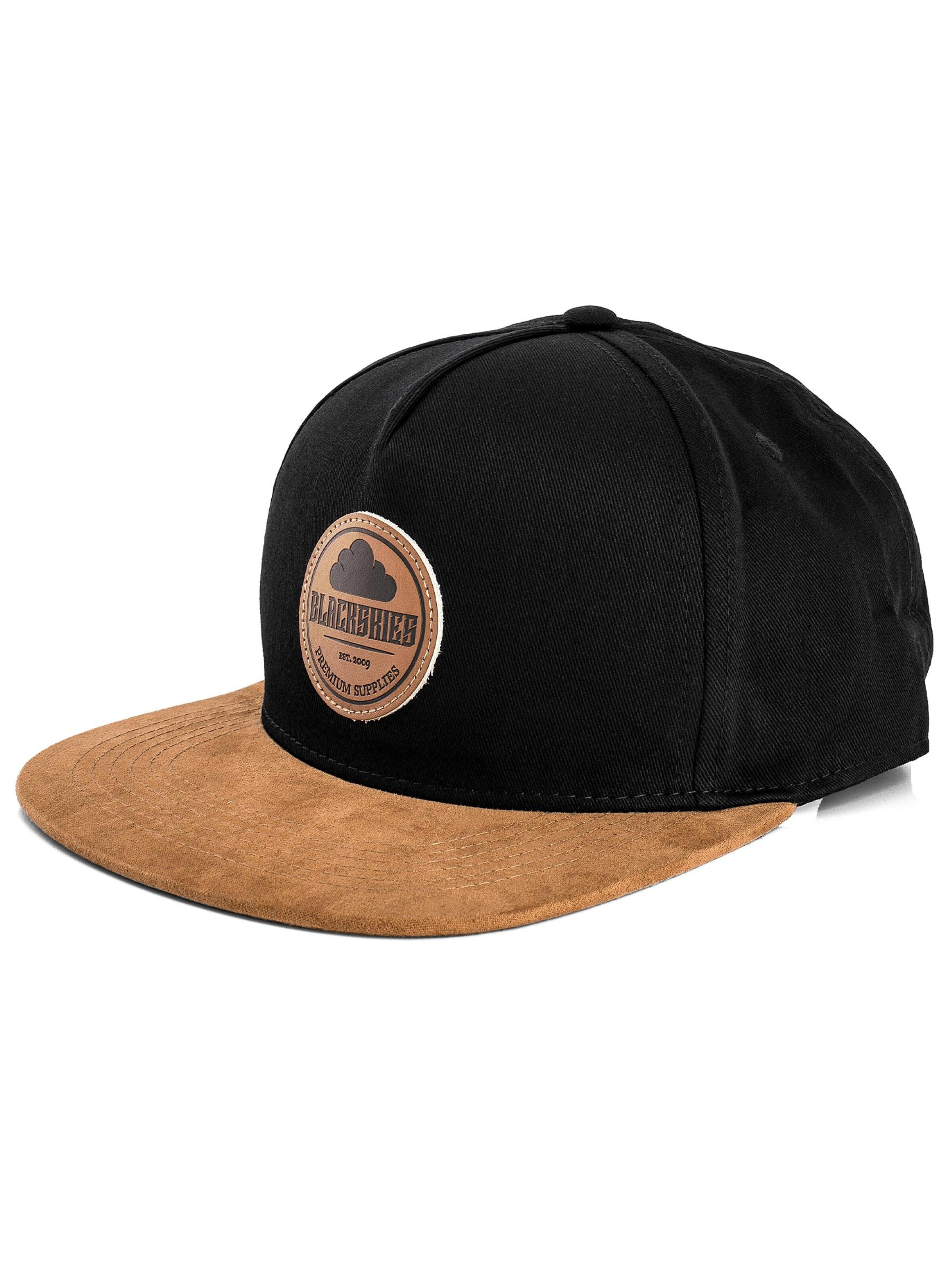 Blackskies Cap 'Pathfinder' in Black: front