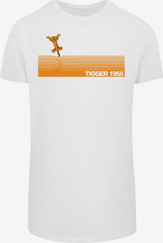 F4NT4STIC Shirt 'Disney Winnie The Pooh Tigger 1968' in White: front